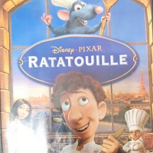 Disney Pixar Ratatouille DVD with Blue and Gold Cover